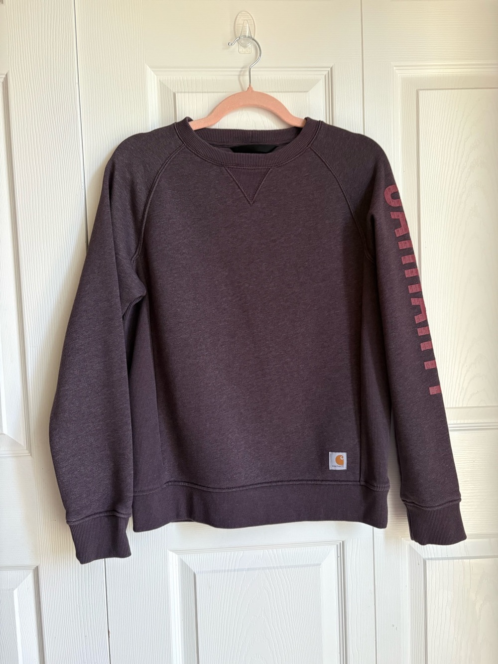 CARHARTT Womens Crewneck Sweatshirt  Classic Lightweight Size Small